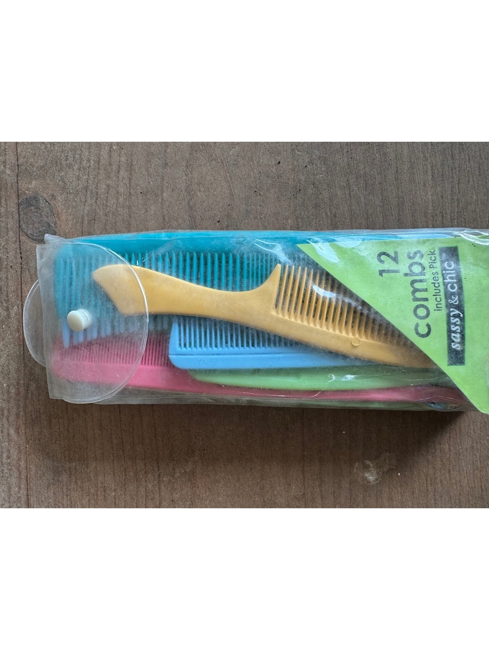 Vintage Nylon Plastic Combs 90s NIP NOS GRANDMACORE